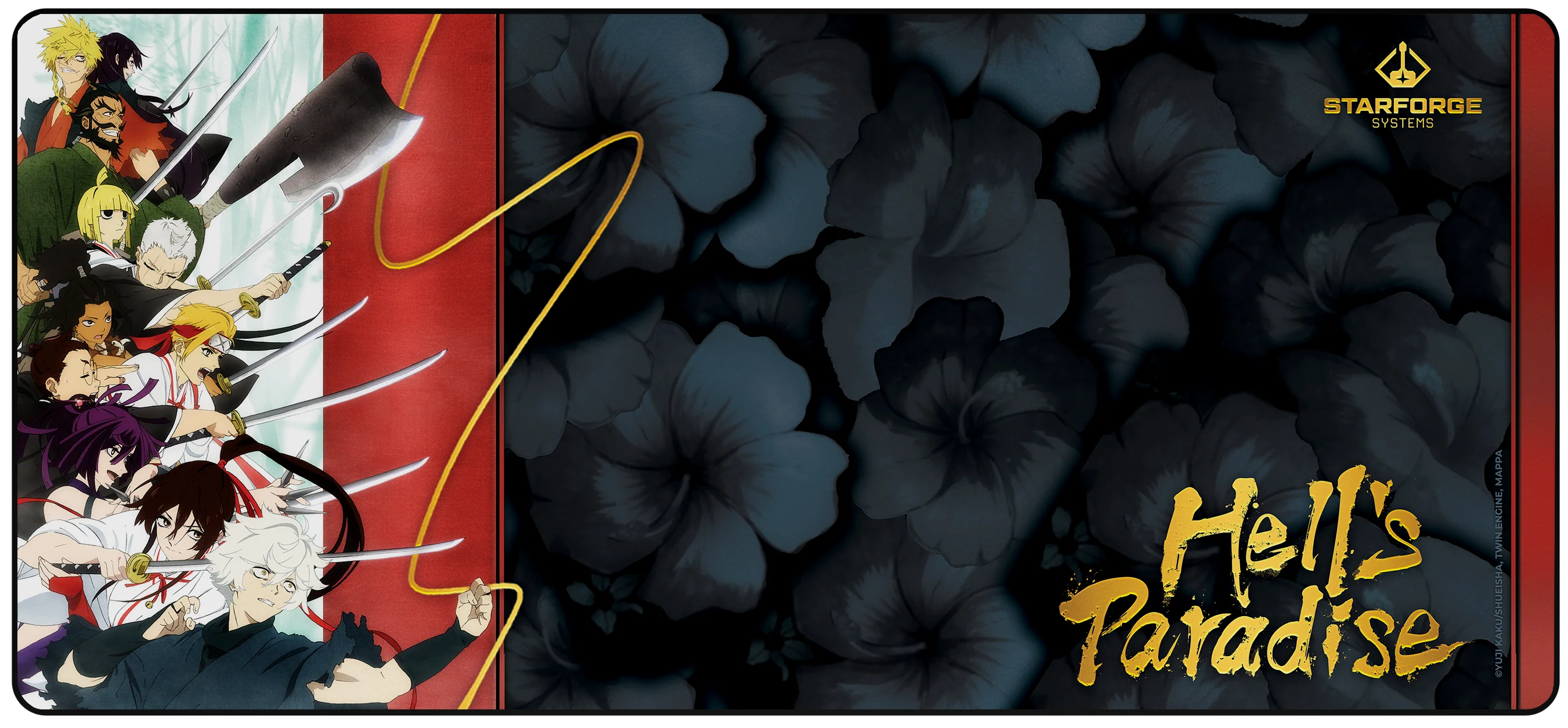 Attack - Hell's Paradise Desk Mat - Image 2