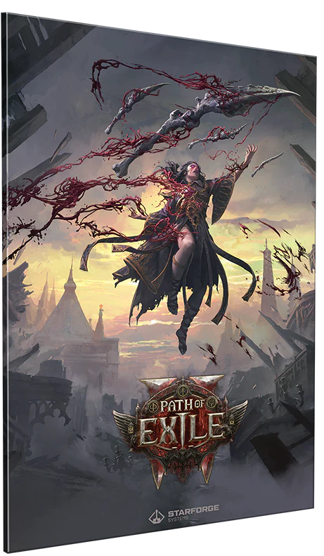 Blood Mage - Path of Exile 2 Wall Art
